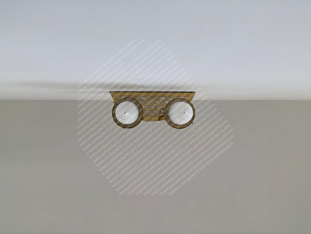 Selimiye Model Cami Duvar Aplik 2 ampul Cami Avizeleri İmalatı