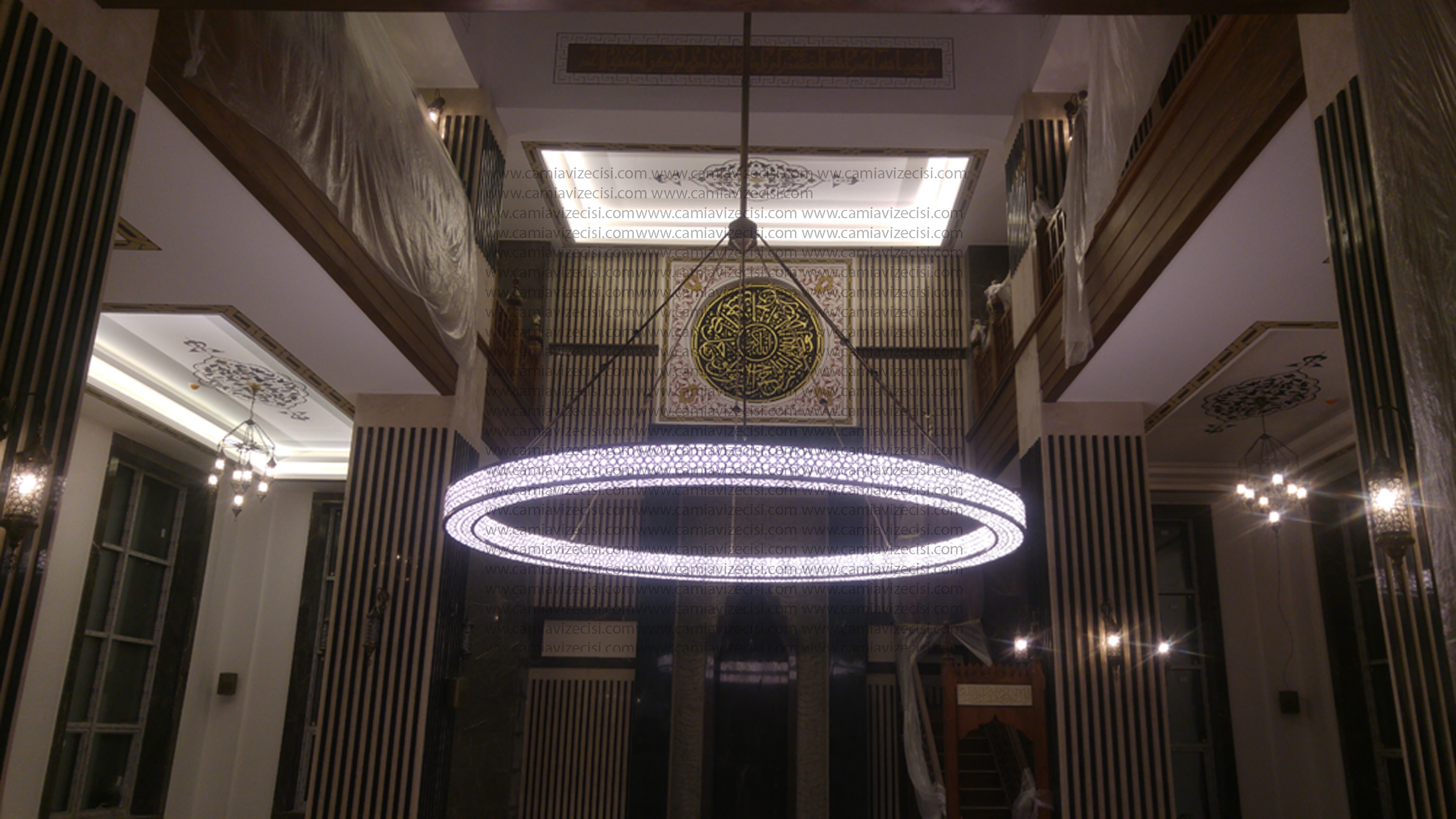 Selimiye Model Cami Avizesi 5 metre 1 halka 