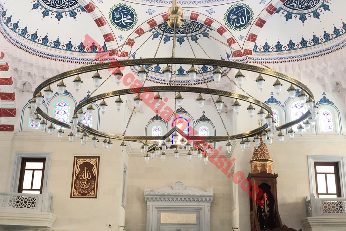 Mimar Sinan Avize Model 4 metre Cami Avizesi