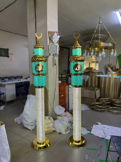 Selçuklu Model şerefeli Cami şamdanı takım