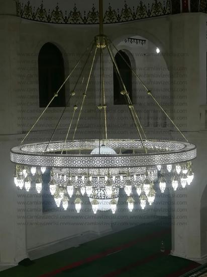 Süleymaniye Model Cami Avizesi 4 mt 71 ampul